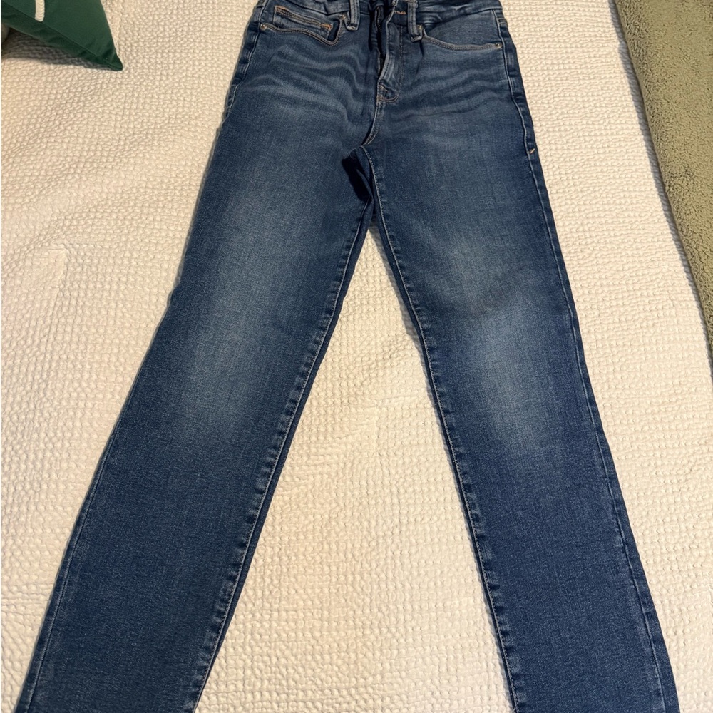 Good American Women's Blue Skinny Jeans